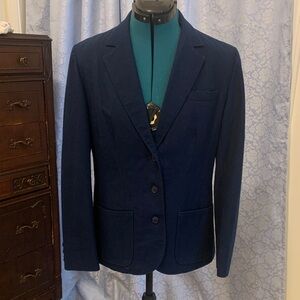 Pendleton Vintage Wool Tailored Navy Women's Blazer
